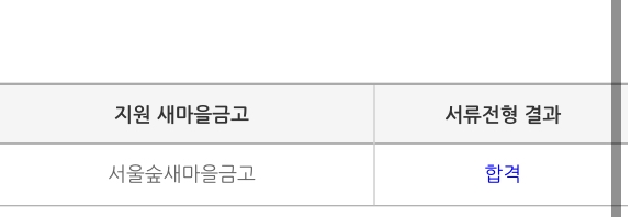 No.3703 새마을금고 서류 합격 후기