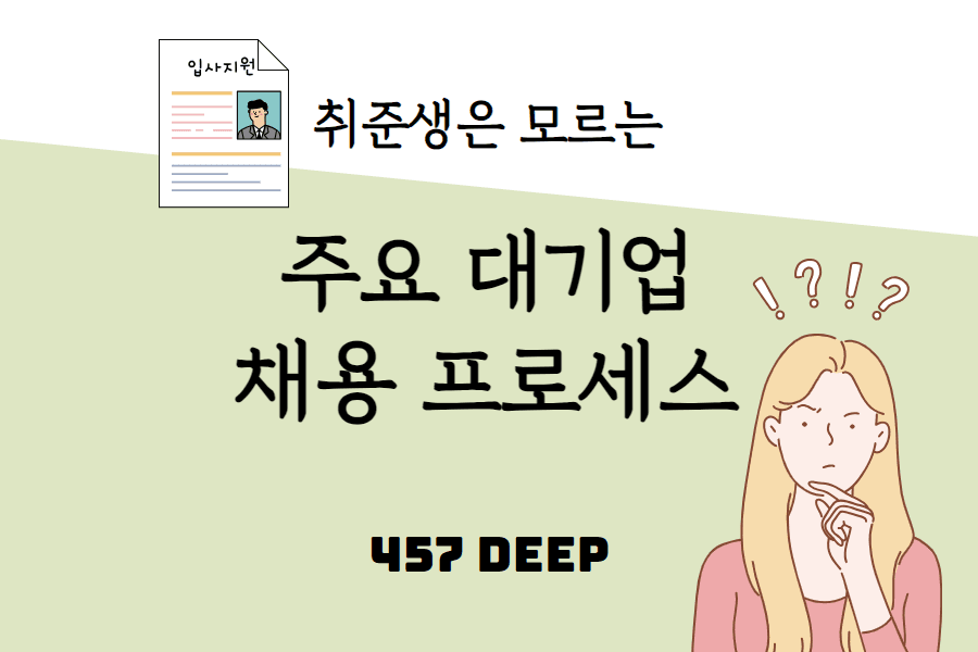 취준생은 모르는 주요 대기업 채용 프로세스 단계(서류 ~ 면접까지)