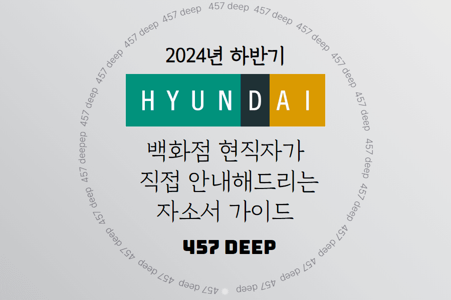 2024년 현대백화점 1,5번 자소서 문항 가이드 by 백화점 현직자