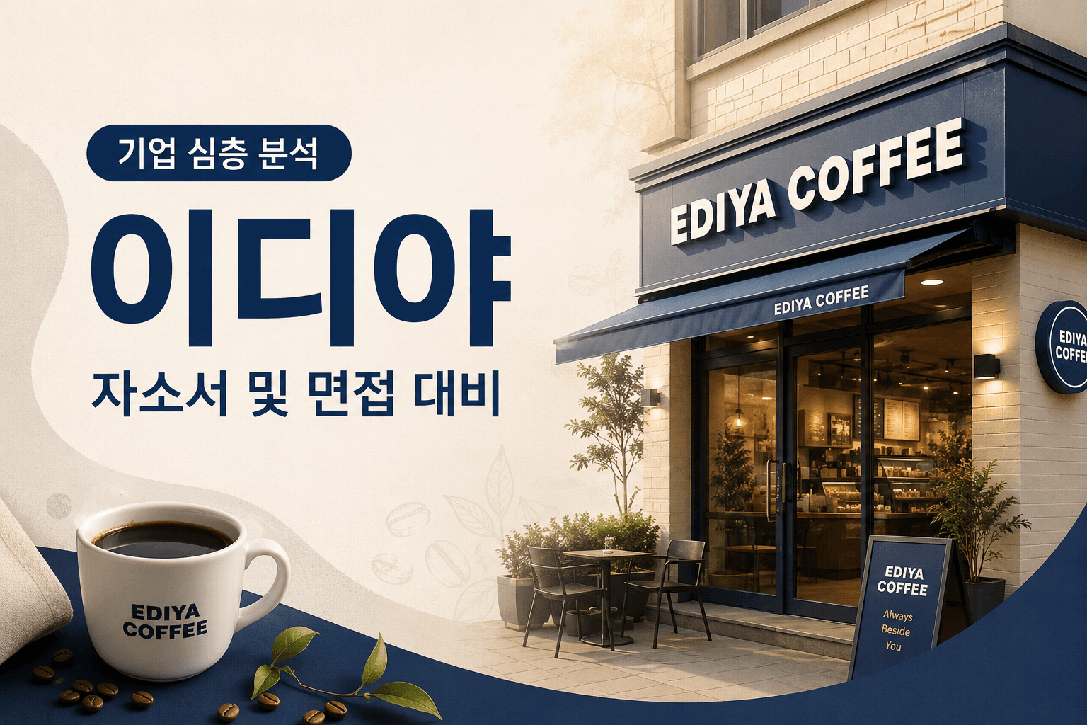 이디야 기업 심층 분석(이디야 자소서 및 면접 대비 26년 최신 버전)
