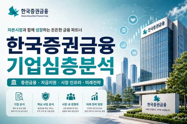 한국증권금융 면접 및 자소서 대비 기업 분석 (최신 26년)