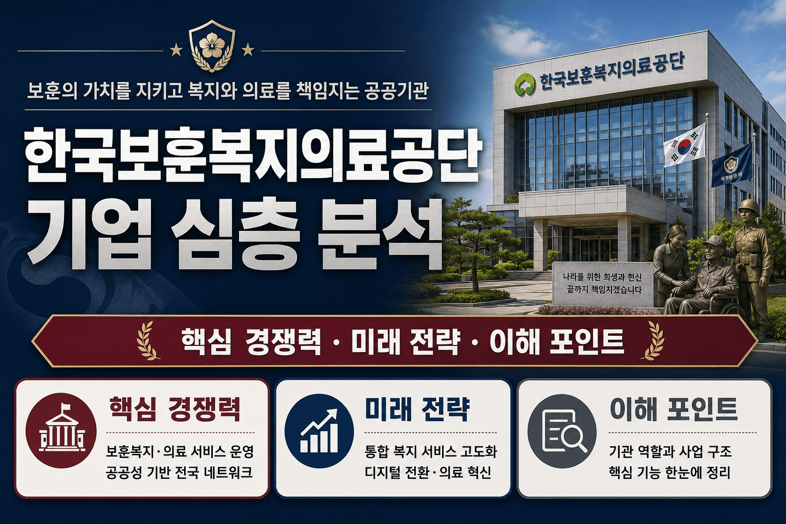 (업데이트 예정)한국보훈복지의료공단 기업 심층 분석