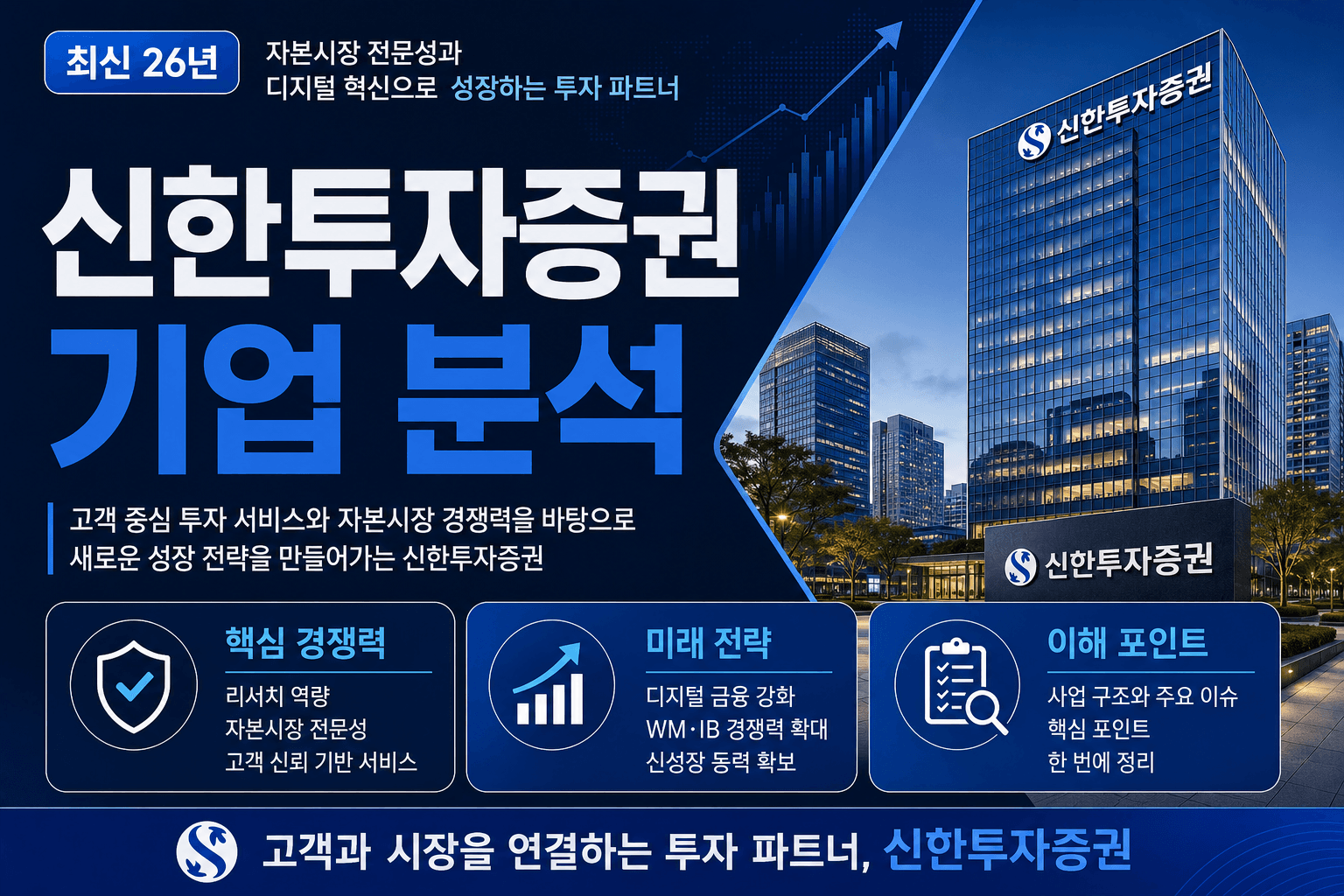 신한투자증권 자소서 및 면접 대비를 위한 기업 분석(최신 26년)