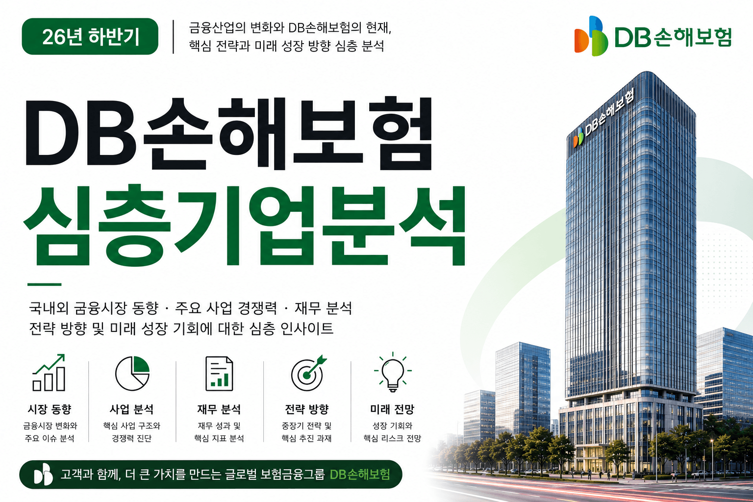 (업데이트 예정)DB손해보험 자소서 및 면접대비를 위한 심층 기업분석 (26년 하반기)