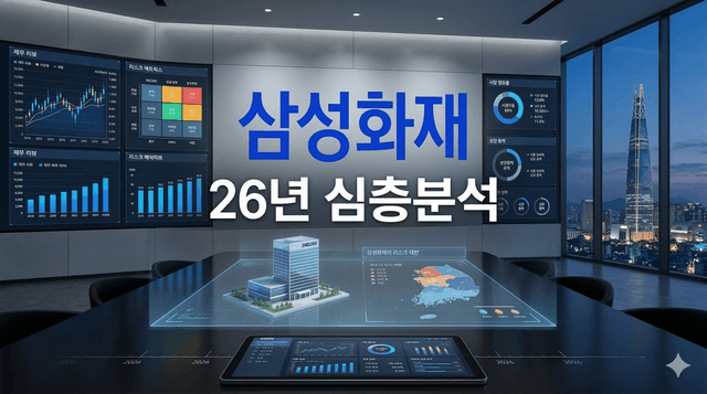 삼성화재 심층 기업분석 (26년 최신)