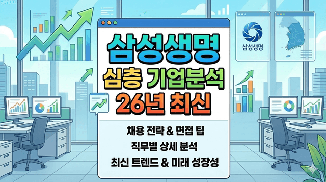 삼성생명 심층 기업분석 (26년 최신)